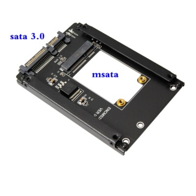 mSATA PCI-E SSD to 2.5'' SATA 3.0 6Gbps Adapter Card Expansion Converter card