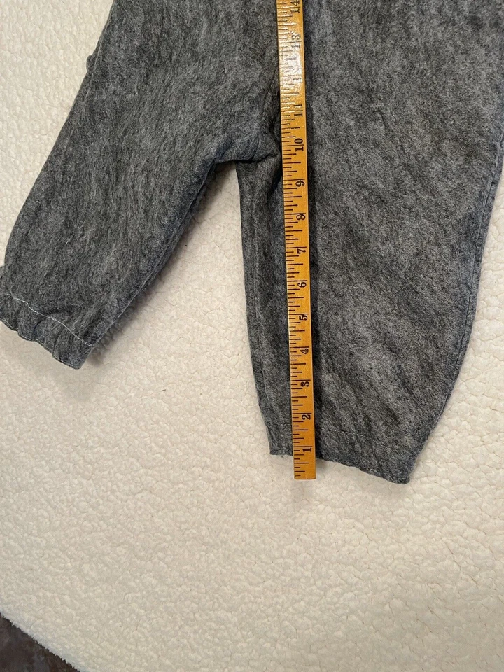 Disfraz Casero Halloween Niños-Ratón Gris y Capucha con Acentos Rosa Oreja y Estómago Foto 4 de 4