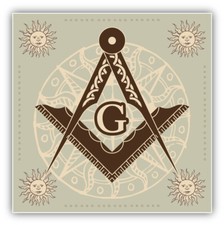 Sacred Masonic Symbol Vinyl Sticker Decal