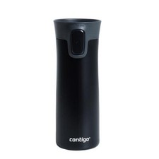Contigo Pinnacle Thermobecher Kaffeebecher 420 ml Isolierbecher Becher Schwarz