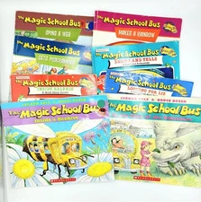 Magic School Bus Books Lot Of 8