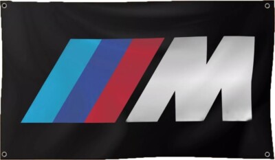 M Power Flag 3x5 FT BMW Motorsport Banner for Garage Workshop Man Cave Wall M Power Flag 3x5 FT BMW Motorsport Banner for Garage Workshop Man Cave Wall