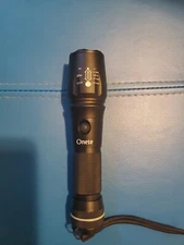 FLASHLIGHT ULTRA BRIGHT  X1 ZOOM X2000 BLACK