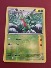 Pokemon Black White Plasma Freeze Grovyle 7/116 Reverse Holo Card TCG