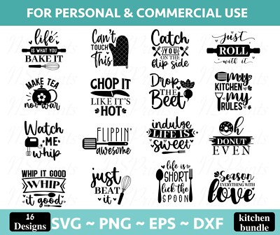 16 Kitchen potholder SVG, Farmhouse Kitchen SVG, Kitchen Saying Svg, Cooking Svg
