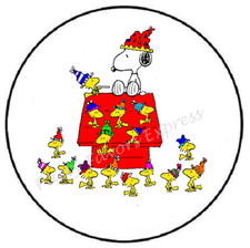 CHRISTMAS BEAGLE ENVELOPE SEALS LABELS STICKERS PARTY FAVORS
