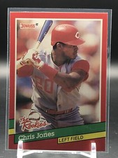 1991 Donruss The Rookies #50 Chris Jones
