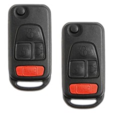 2 Replacement For Mercedes-benz Ml Remote Key Nczmb1k 4 Button Hu64 1997-2005