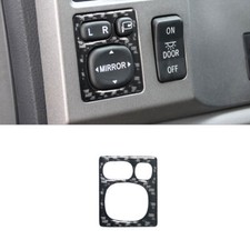 Cubierta de control de espejo retrovisor eléctrico de fibra de carbono tipo B para Toyota Tundra 2007-2013
