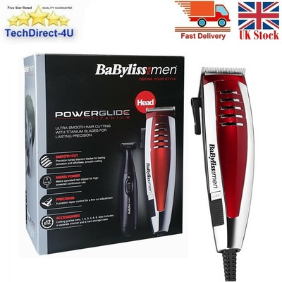 babyliss powerglide titanium hair clipper