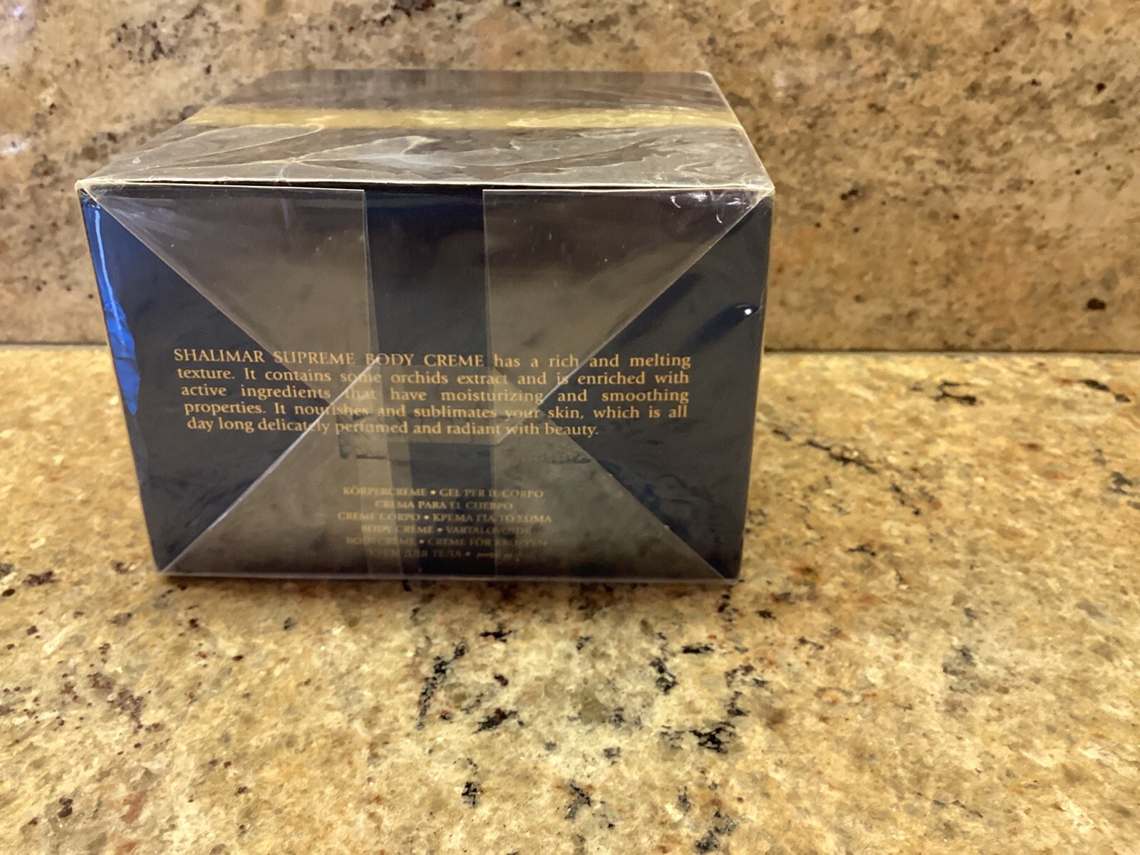 GUERLAIN SHALIMAR PERFUME DUSTING POWDER 200G Rare Discontinued New In