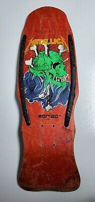 Vintage ZORLAC Metallica Skull And Bones Pushead Deck Vintage ZORLAC Metallica Skull And Bones Pushead Deck