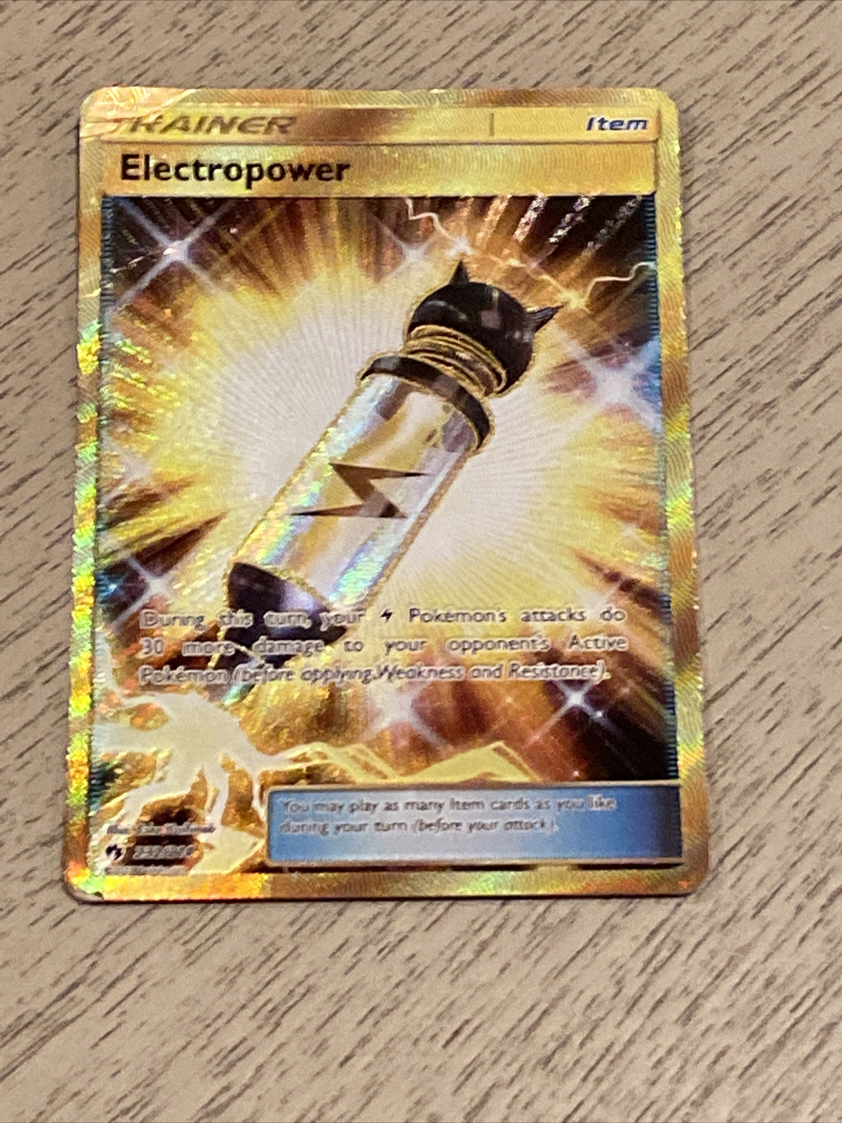 electropower Pokémon Card