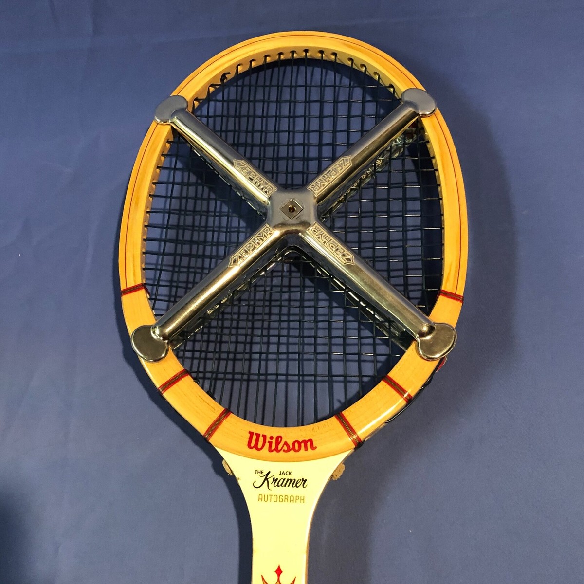 Raquette Tennis Vintage Wilson Jack Kramer Autograph – Manche 4 5/8″ – USA