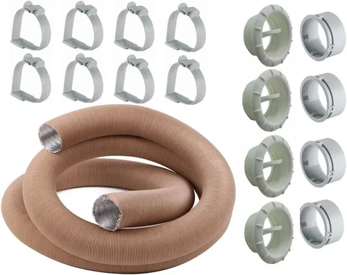 Truma Compatible Combi Warm Air Ducting Kit 8m Length + 4 Outlets