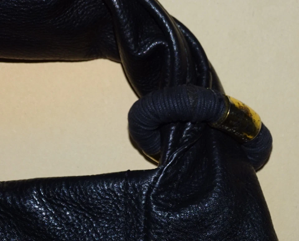 JIMMY CHOO Designer Leder Tasche Large Shopper schwarz Leder - Bild 3 von 4