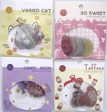 Tangshi Romantic  Vintage Design Sack of Sticker Flakes Your Choice of Design 