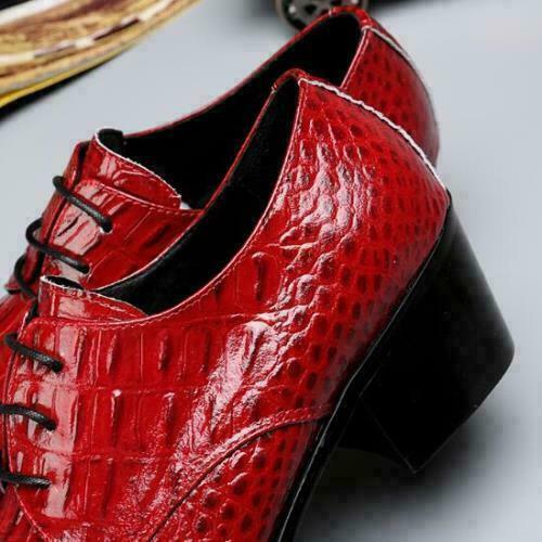 3846 Mens Low Top Real Leather Business Club Shoes Pointy Toe Oxfords
