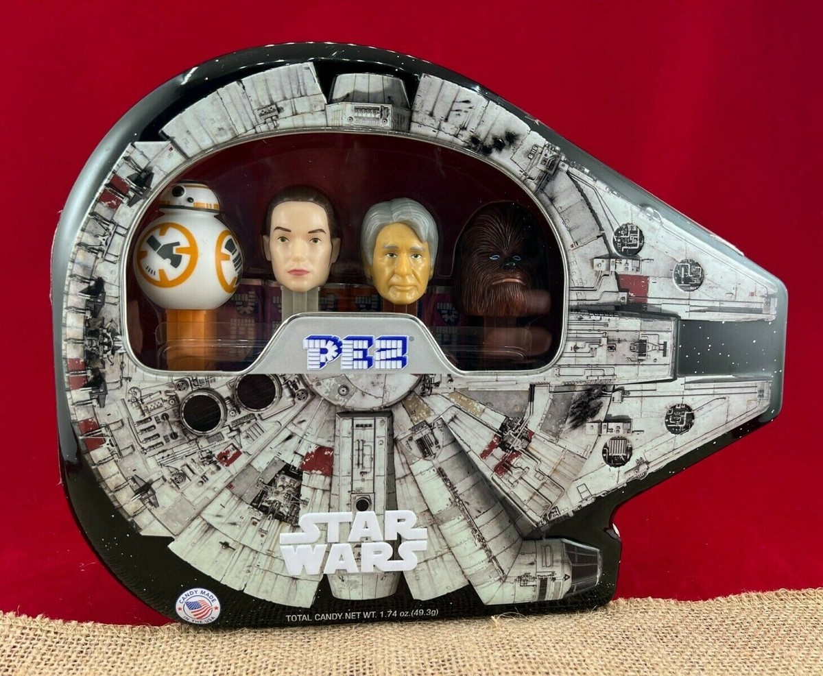STAR WARS PEZ ペッツ セット 2017 Star Wars Disney Pez Millennium Falcon 2017 Collectible Gift Tin