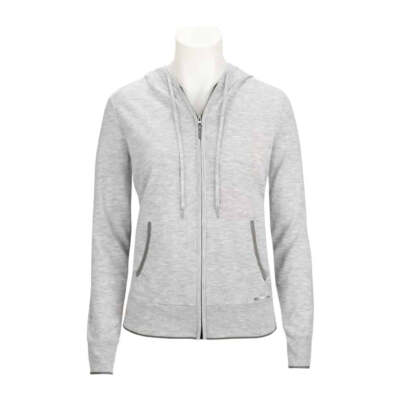 トップス Taylor hoodie knit tops gray Taylor Full Zip Hoodie Sweater - Light Grey Heather - RJ Classics