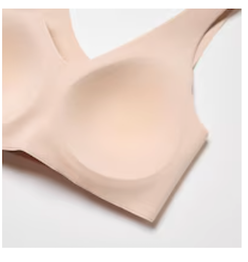 UNIQLO Wireless Bra Ultra Relax AIRism L-size Black WOMEN Japan