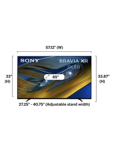 Sony - 65" Class BRAVIA XR A80J Series OLED 4K UHD Smart Google TV - Picture 7 of 9