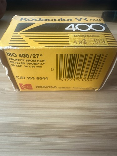Kodak Kodacolor VR Film 400 C135 24 Exposures 35mm EXPIRED Color 1987 - Picture 7 of 8