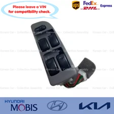 KK37766350C96 Genuine Window Switch Left for Kia Sportage 1996-1999