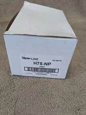 Qty 50 Taylor Line by Ilco H75 1196FD H75-NP Key Blank Ford