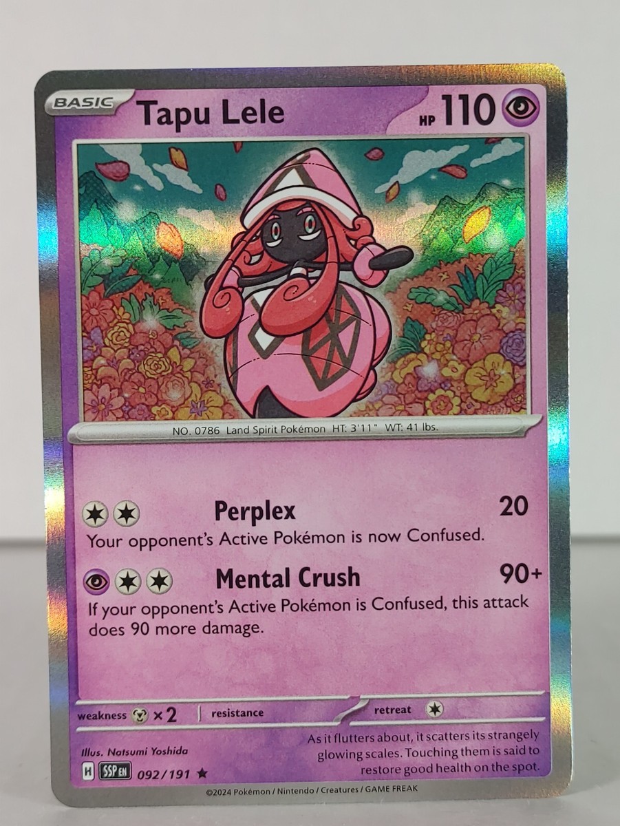Tapu Lele - Surging Sparks - 092/191 - singles - Pokemon TCG