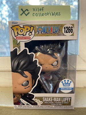 Funko Pop! SNAKE-MAN LUFFY #1266 Metallic Funko Shop Exclusive!