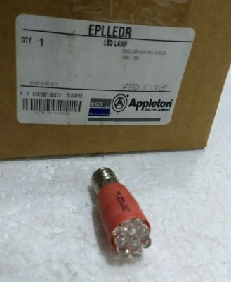 APPLETON ELECTRIC EPLLEDR LED Ersatzlampe, Rot - 120V - 502673-1
