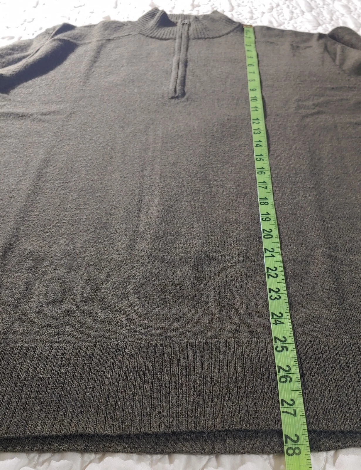 smartwool 1/4 zip dark forrest merino pullover long sleeve sweater