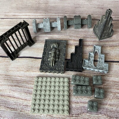 Mega Bloks Dragons Fire Ice Dragon Mountain Replacement Parts Walls Turrets More