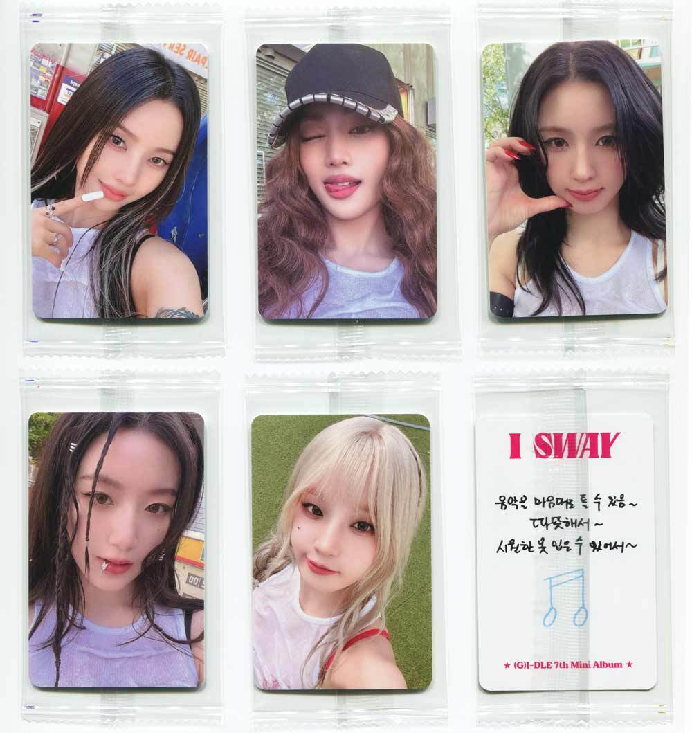 G)I-DLE - I SWAY [KTOWN4U] PREORDER BENEFIT EXCLUSIVE OFFICIAL