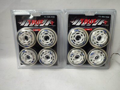Kryptonics 8 Stück True Pure Hockey Skating Rollen 72 mm 82 A clear  K2 ,Roces