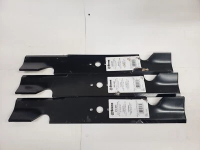 Qty/3 16-1/4" Stens 310-045 Notched Air Lift Mower Blade, 48" Cut - Image 1 of 4