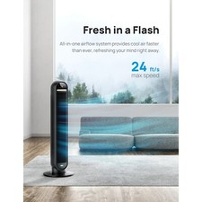 2023 Dreo Tower Fan - 36" High-Velocity - Remote - LED - Quiet - Home Essential