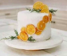 Faux Artificial Orange and Lemon Wedges for Cake Toppers and Party Decorations