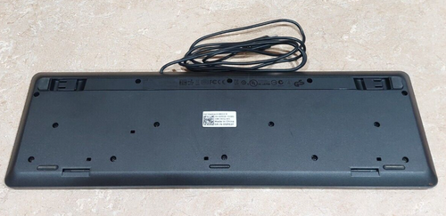 Dell Slim USB Keyboard Black US QWERTY Wired KB212-B 05P02F 5P02F KB4021 TESTED - Picture 3 of 3