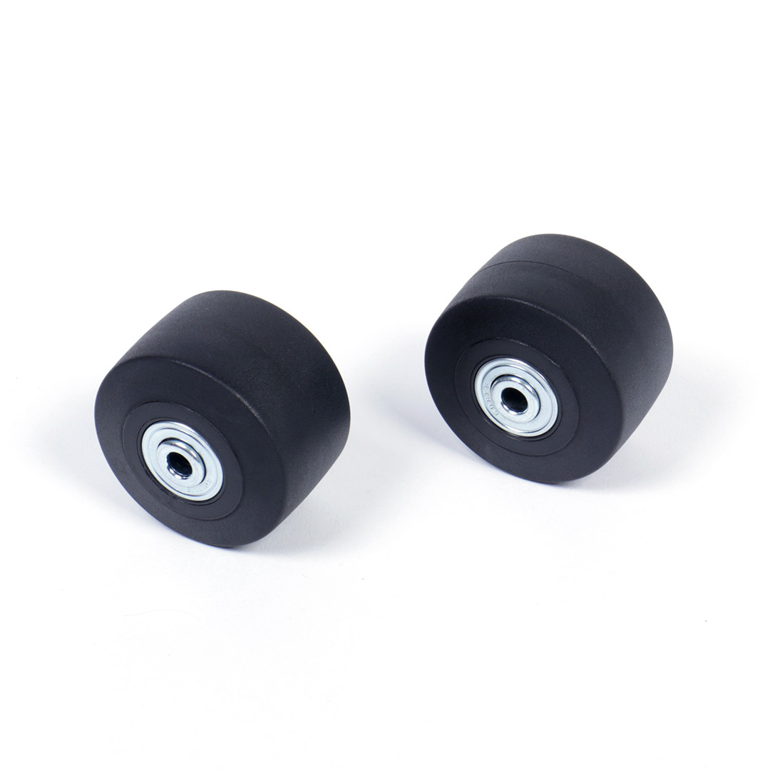 2 Original Pelican 1700 / 1720 / 1750 black replacement wheels