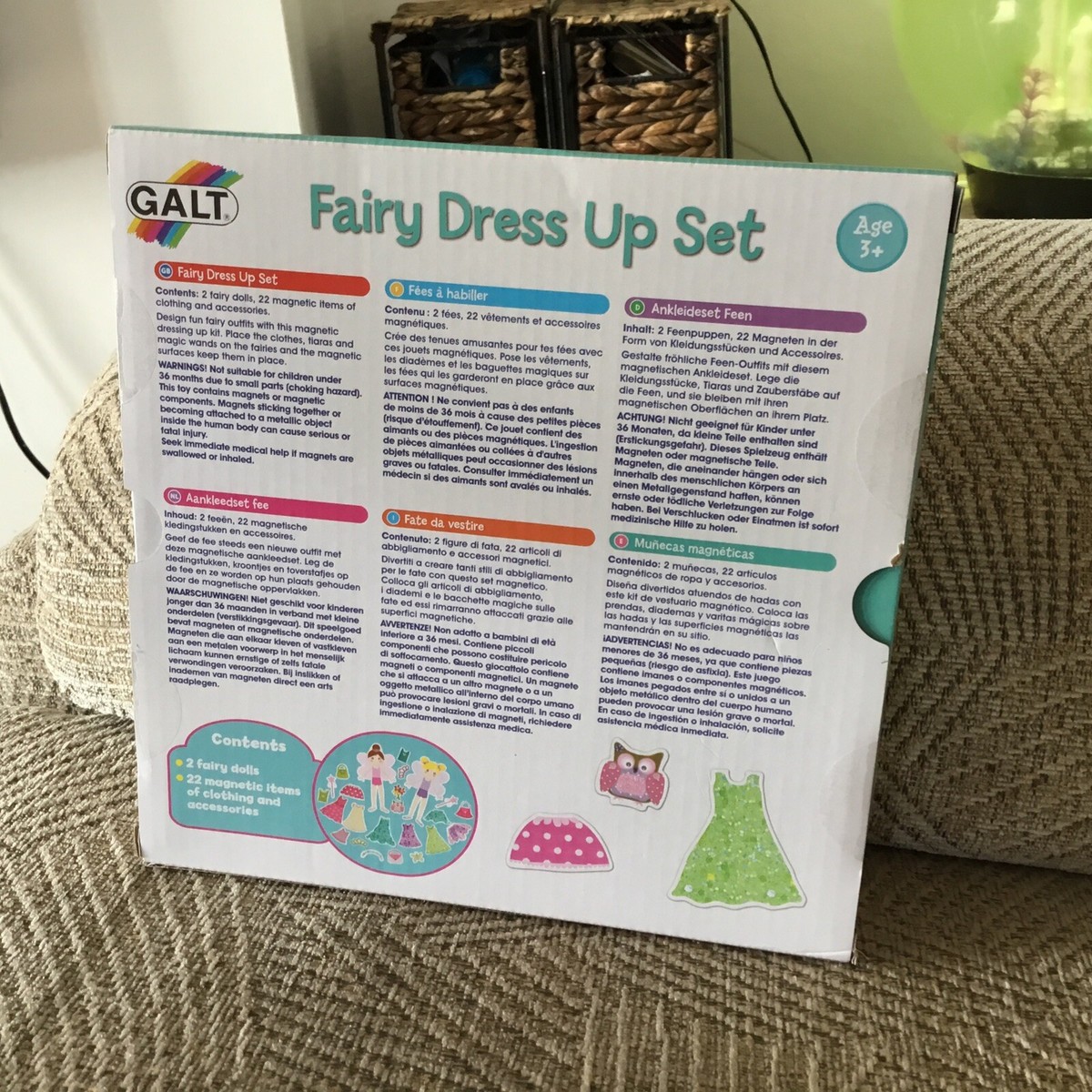 Galt FAIRY DRESSING UP SET Kids Children Creative Activity Game Toy 5+ BN Galt FAIRY DRESSING UP SET Kids Children Creative Activity Game Toy 5+ BN