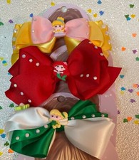New handmade princess hair bows 5 dollars each.