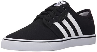 adidas Mens Seeley Core Black-ftw White/gum4 F37427 Size 9.5