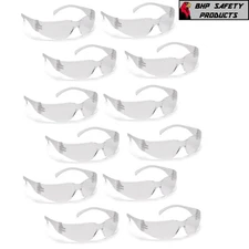 144 PAIR Lot Protective Safety Glasses Clear Lens Work UV ANSI Z87 