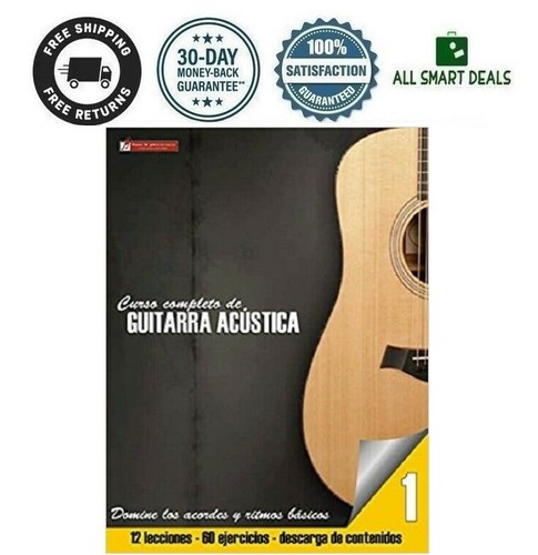 Libros Para Aprender Guitarra Curso Completo Para Aprender A Tocar La  Guitarra | eBay