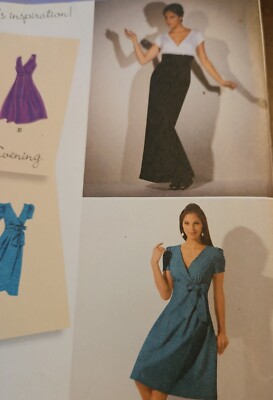 Simplicity Plus Size DRESS 2 LENGTHS SIZE 14 26 18 20 22 Uncut Sewing  Pattern | eBay