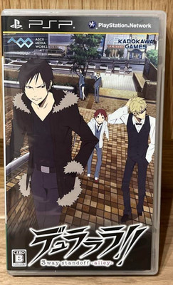 Durarara 3way Standoff Alley Sony PlayStation PSP Anime JAPAN