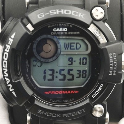 CASIO Frogman (Master of G / G-Shock) GWF-D1000 Black Men's Used