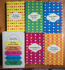 Vintage Doctor Dolittle Boxed Book Set 1950 5 Book set